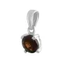 Серебряная подвеска SilverBreeze с гранатом 0.595ct (2140054)