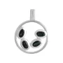 Серебряная подвеска SilverBreeze с сапфиром 0.188ct (2140078)