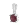 Серебряная подвеска SilverBreeze с рубином 0.963ct (2140320)