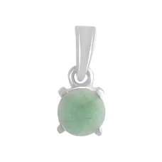 Серебряная подвеска SilverBreeze с изумрудом 0.448ct (2140399) Серебряная подвеска SilverBreeze с изумрудом 0.448ct (2140399)