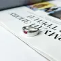 Серебряное кольцо SilverBreeze с натуральным рубином 0.4ct (2140450) 18.5