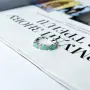 Серебряное кольцо SilverBreeze с натуральным изумрудом 1.589ct фианитами (2140696) 18
