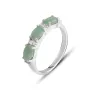 Серебряное кольцо SilverBreeze с натуральным изумрудом 1.589ct фианитами (2140696) 18