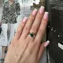 Серебряное кольцо SilverBreeze с аквамарином nano 1.647ct (2141310) 17