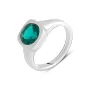 Серебряное кольцо SilverBreeze с аквамарином nano 1.647ct (2141310) 17