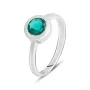Серебряное кольцо SilverBreeze с аквамарином nano 0.756ct (2141365) 16.5
