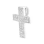 Серебряный крестик SilverBreeze с фианитами (2142911)