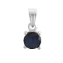 Серебряная подвеска SilverBreeze с сапфиром 0.643ct (2143291)