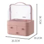 Великий органайзер для косметики No Brand 4 секції рожевий YM206-2 (YM206-2_858)