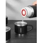 Подарочный набор RIAS Vacuum Flask Set Термос с 3 чашками 0.5L Black (3_02997)