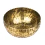 Тибетська співоча чаша Singing bowl Ручна холодна ковка 18,5/18,5/8,7 см Бронзовий (27407)