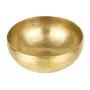 Тибетська співоча чаша Singing bowl Ручна холодна ковка 19,3/19,3/8 см Бронза матова (27400)