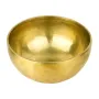Тибетська співоча чаша Singing bowl Ручна холодна ковка  24,3/24,3/11 см Бронза матова (27404)
