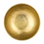 Тибетська співоча чаша Singing bowl Ручна холодна ковка 23,3/23,3/10,6 см Бронза матова (27405)