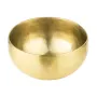 Тибетська співоча чаша Singing bowl Ручна холодна ковка 15,1/15,1/7,3 см Бронза матова (26553)