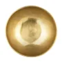 Тибетська співоча чаша Singing bowl Ручна холодна ковка 15,5/15,5/8 см Бронза матова (26555)