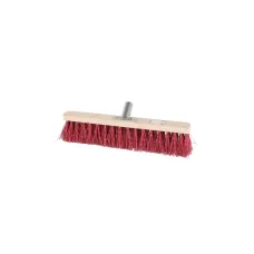Щітка вулична MASTERTOOL GM без ручки 400х60х90 мм ПЕ+ПВХ дерев'яна колодка під держак (14-6356)