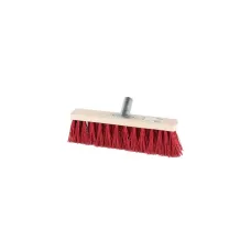 Щітка вулична MASTERTOOL GM без ручки 300х55х95 мм ПЕ+ПВХ дерев'яна колодка під держак (14-6355)