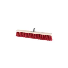Щітка вулична MASTERTOOL GM без ручки 500х60х90 мм ПЕ+ПВХ дерев'яна колодка під держак (14-6357)