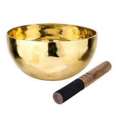 Співоча чаша Тибетська Singing bowl Ручна холодна ковка 23/23/10.5см Бронза полірована (27399) Співоча чаша Тибетська Singing bowl Ручна холодна ковка 23/23/10.5см Бронза полірована (27399)