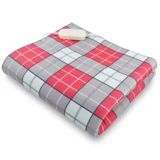 Електроковдра Warm Home NS-IB2 2 температурних режими 160x120 см Red-Grey (3_02521)