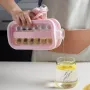 Форма для льда Wanhengda Ice Cube Tray силиконовая 11.5x21.5 см Pink (3_02755)