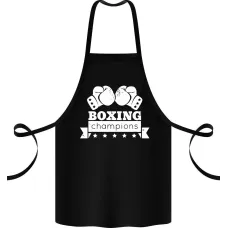 Фартук с принтом Кавун Boxing champions 68 см Черный