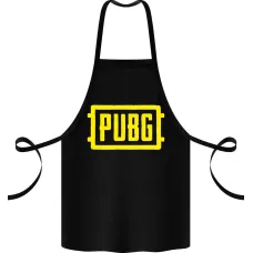 Фартук с принтом Кавун Pubg 68 см Черный