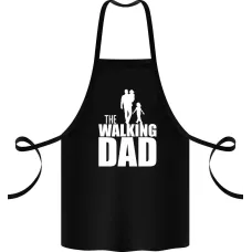 Фартук с принтом Кавун The walking dad 68 см Черный