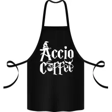 Фартук с принтом Кавун Accio coffee 68 см Черный
