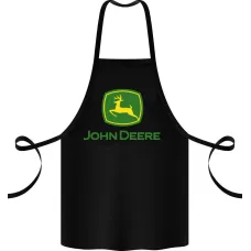 Фартук с принтом Кавун John Deere 68 см Черный