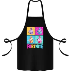 Фартук с принтом Кавун Fortnite цвет 68 см Черный