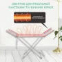 Электрическая сушилка для белья напольная No Brand с обогревом боковых крыльев