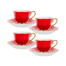 Набор кофейный Red Passion на 8 предметов 50 ml AL218327 Hanna Style Набор кофейный Red Passion на 8 предметов 50 ml AL218327 Hanna Style