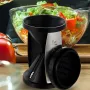 Спиральная овощерезка оснащена 2 типами лезвий DP218626 Kamille
