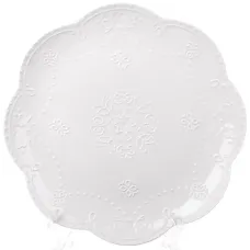 Набор тарелок 2 штуки White Lace диаметром 26.5см DP218712 BonaDi Набор тарелок 2 штуки White Lace диаметром 26.5см DP218712 BonaDi