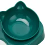 Миска для котов с поилкой Taotaopets 119906 280х150 мм 0.5 л Forest Green (6946-28331)