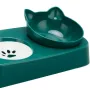 Миска для котов с поилкой Taotaopets 119906 280х150 мм 0.5 л Forest Green (6946-28331)