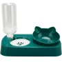 Миска для котов с поилкой Taotaopets 119906 280х150 мм 0.5 л Forest Green (6946-28331)