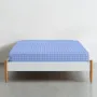 Простирадло на резинці в дитяче ліжечко 60х120 см BLUE GEOMETRY COSAS Блакитний