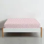 Простирадло на резинці 90х200 см ROSE ZIGZAG COSAS Сакура