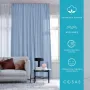 Штори на кухню та кімнату MARINA 2шт Cosas блакитний 180х270 см