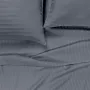 Простыня на резинке 160х200 см сатин STEEL Cosas