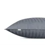 Подростковая постель сатин с простыней на резинке STEEL Cosas стальной 160х220 см