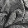 Плед хлопковый COSAS TWISTY 200х230 см CS5 Черный