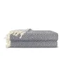 Плед хлопковый COSAS DIAMOND 180х230 см CS6 Черный