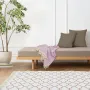 Плед хлопковый COSAS ZIGZAG 180х230 см CS3 Розовый