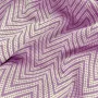 Плед хлопковый COSAS ZIGZAG 180х230 см CS3 Розовый