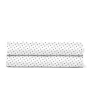 Дитяче простирадло 110х160 см GREY DOTS CS2 Cosas