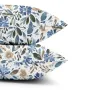 Полуторна постільна білизна CALIFORNIA FLOWERS CS1 Cosas Синій 160х220 см